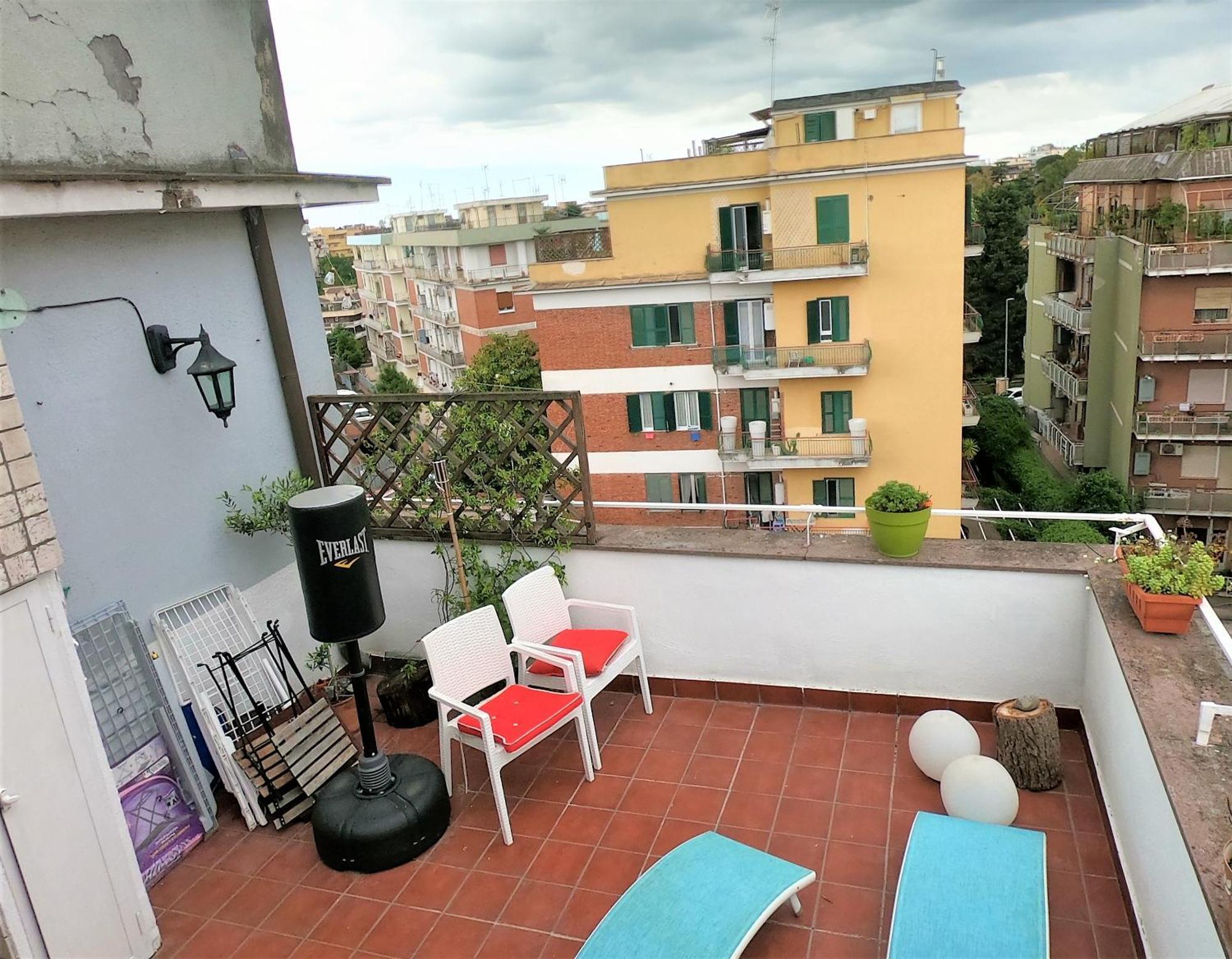Appartement Nearpineta à Rome Extérieur photo